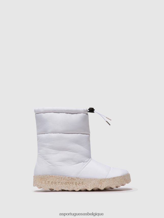 bottes Asportuguesas bottes en duvet cale blanc femmes BXRT6Z24