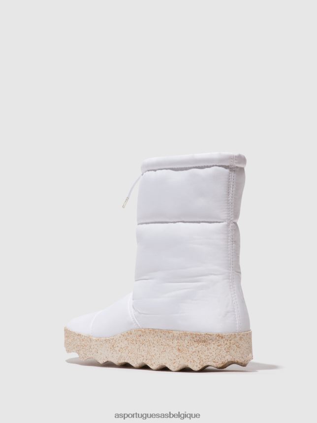 bottes Asportuguesas bottes en duvet cale blanc femmes BXRT6Z24
