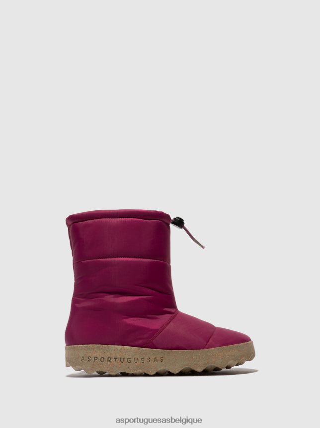 bottes Asportuguesas bottes en duvet cale morado femmes BXRT6Z25