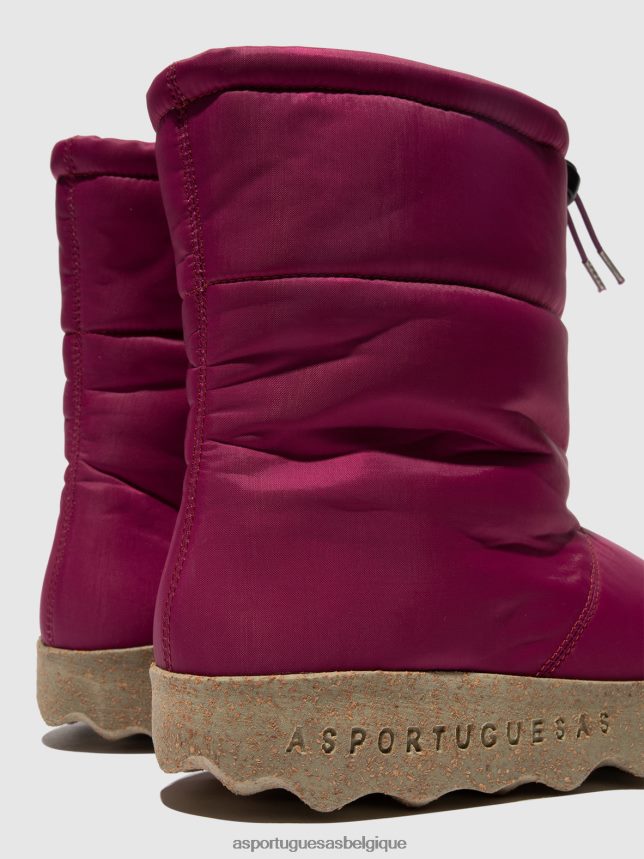 bottes Asportuguesas bottes en duvet cale morado femmes BXRT6Z25