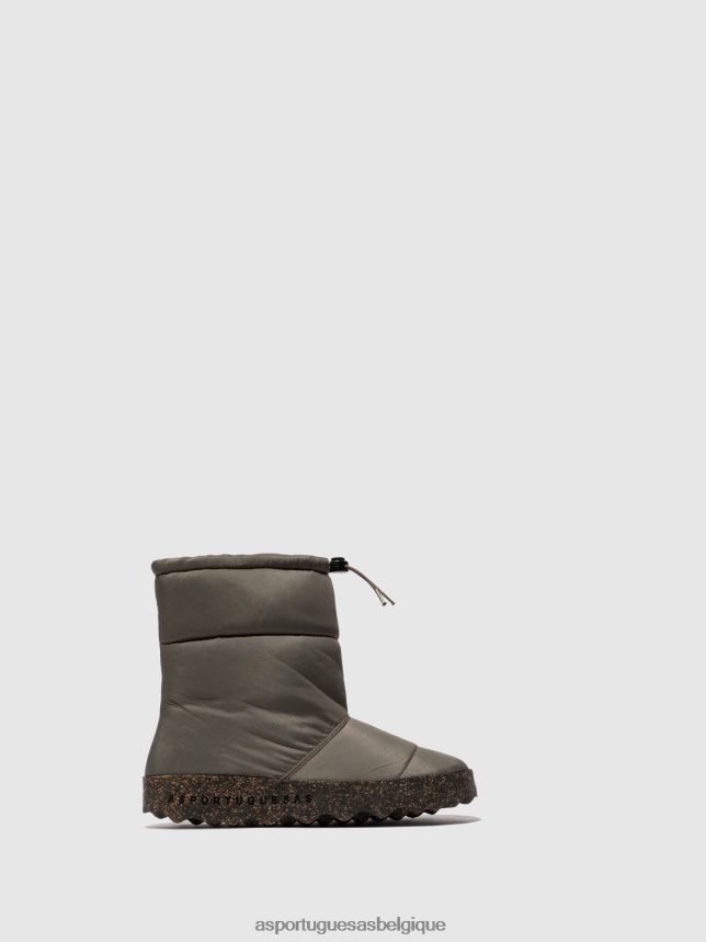 bottes Asportuguesas bottes en duvet cale taupe femmes BXRT6Z27