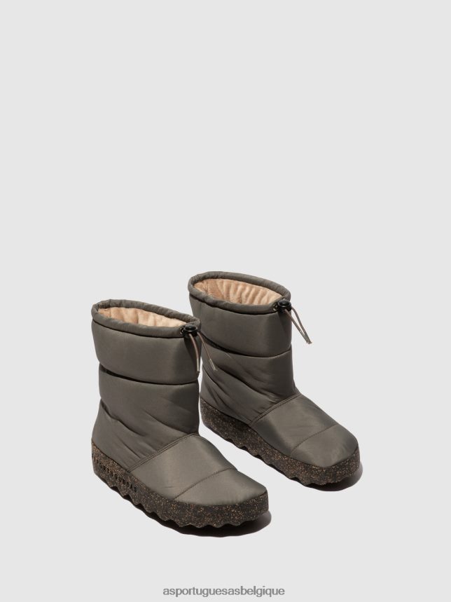 bottes Asportuguesas bottes en duvet cale taupe femmes BXRT6Z27
