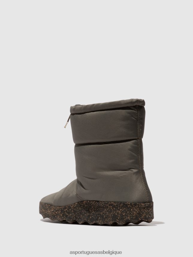 bottes Asportuguesas bottes en duvet cale taupe femmes BXRT6Z27