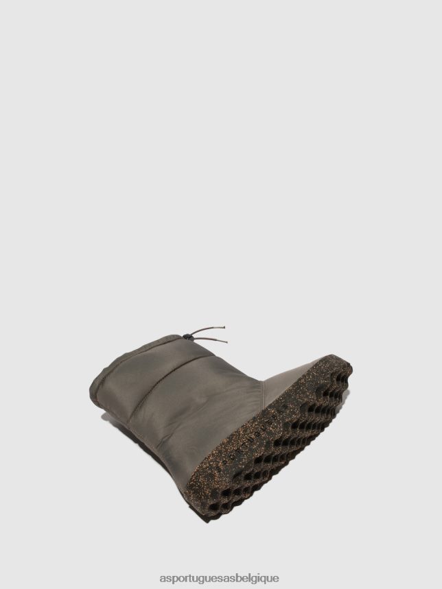 bottes Asportuguesas bottes en duvet cale taupe femmes BXRT6Z27