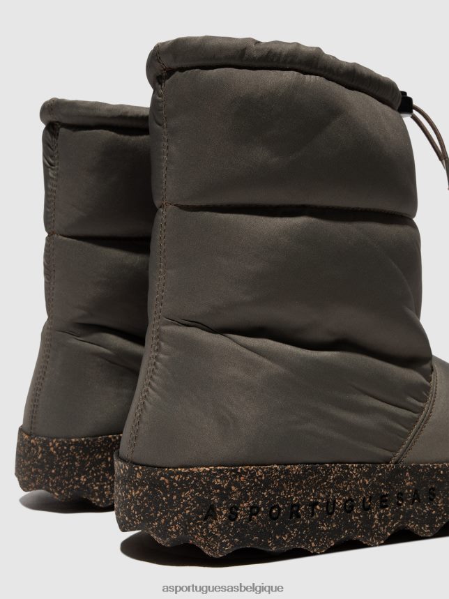 bottes Asportuguesas bottes en duvet cale taupe femmes BXRT6Z27