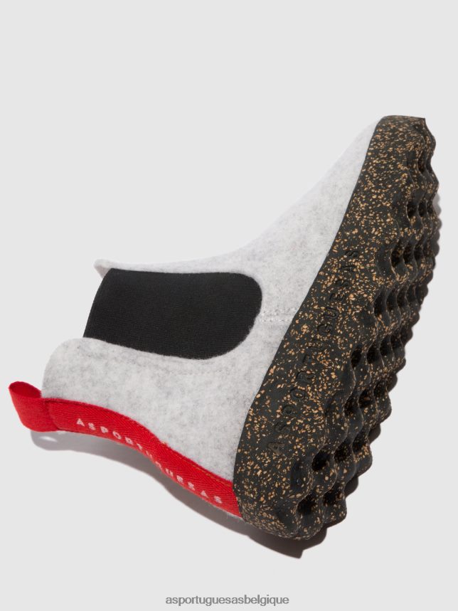 bottes Asportuguesas bottines chelsea caia blanc femmes BXRT6Z148