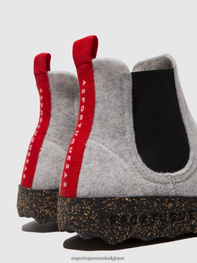 bottes Asportuguesas bottines chelsea caia blanc femmes BXRT6Z148