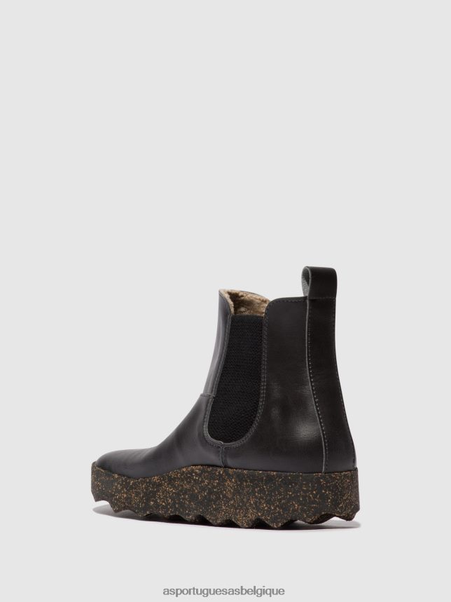 bottes Asportuguesas bottines chelsea caia gris femmes BXRT6Z163