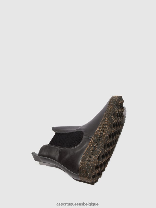 bottes Asportuguesas bottines chelsea caia gris femmes BXRT6Z163