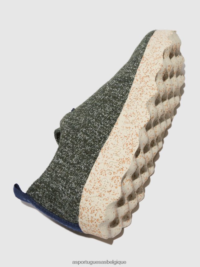 chaussures Asportuguesas camp de chaussures à lacets vert femmes BXRT6Z99