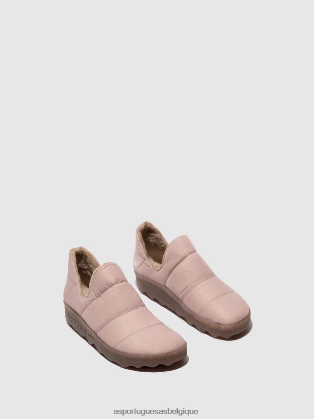 chaussures Asportuguesas chaussures bout rond crus lilas femmes BXRT6Z117