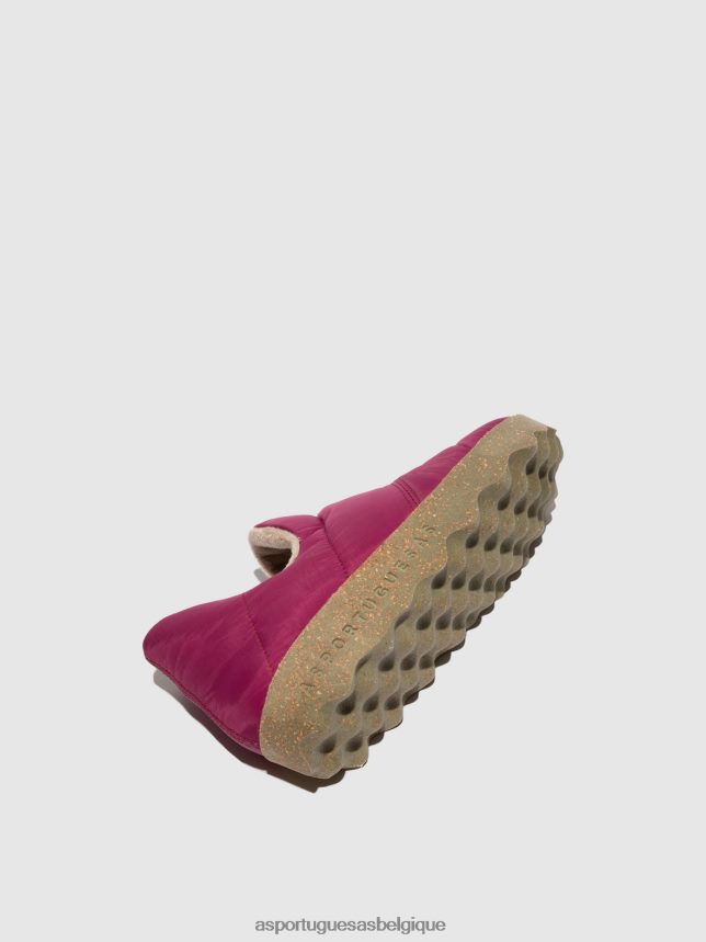 chaussures Asportuguesas chaussures bout rond crus morado femmes BXRT6Z109