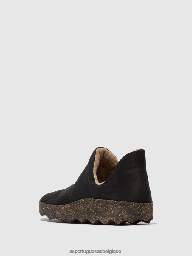 chaussures Asportuguesas chaussures bout rond crus nègre femmes BXRT6Z72