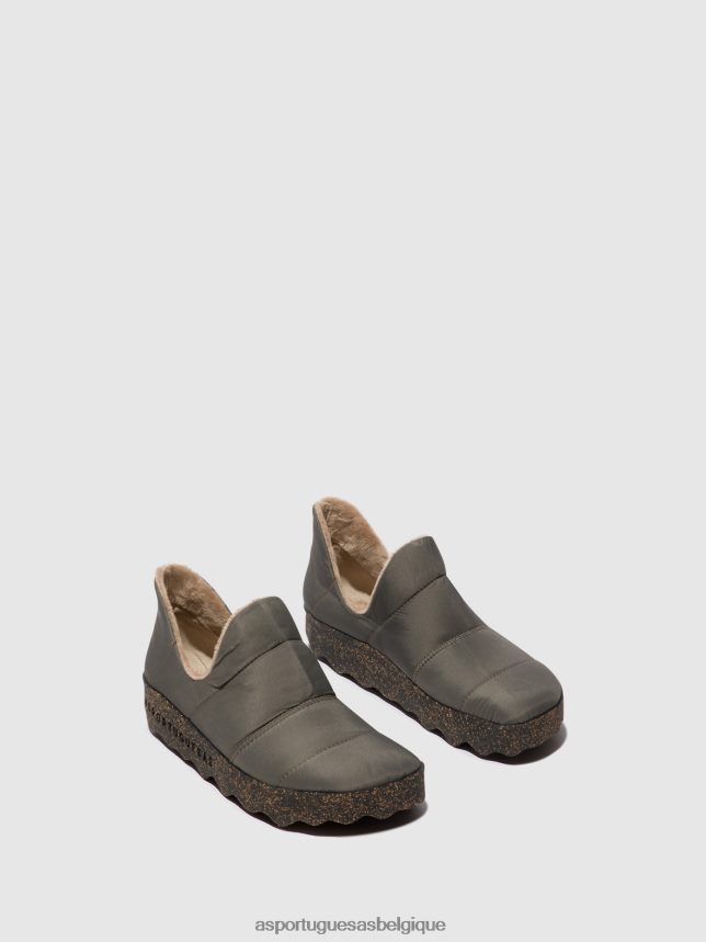 chaussures Asportuguesas chaussures bout rond crus taupe femmes BXRT6Z95