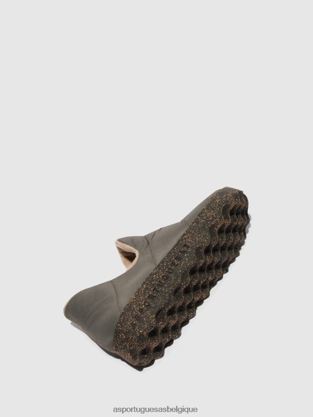 chaussures Asportuguesas chaussures bout rond crus taupe femmes BXRT6Z95