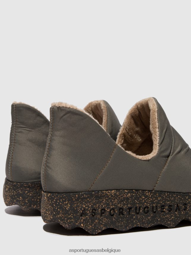 chaussures Asportuguesas chaussures bout rond crus taupe femmes BXRT6Z95