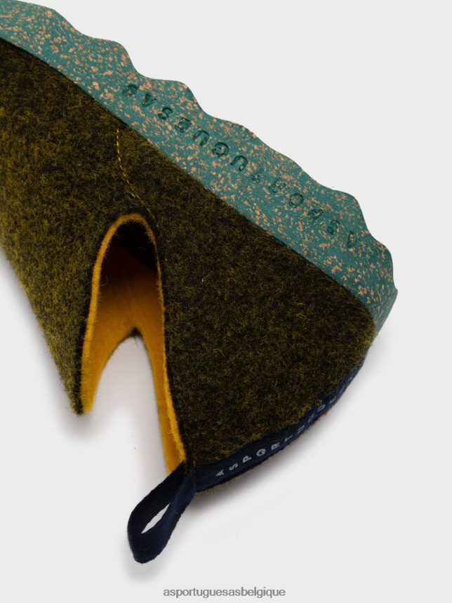 chaussures Asportuguesas chaussures de ville à enfiler forêt femmes BXRT6Z29