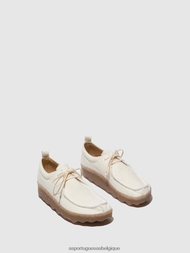 chaussures Asportuguesas chaussures à enfiler chat chanvre ivoire femmes BXRT6Z81