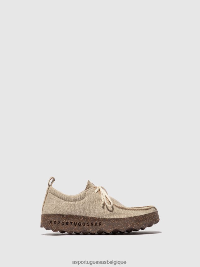 chaussures Asportuguesas chaussures à enfiler chat chanvre naturel femmes BXRT6Z60