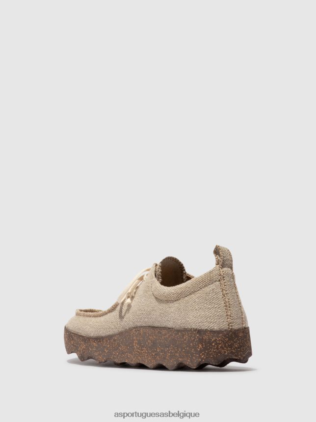 chaussures Asportuguesas chaussures à enfiler chat chanvre naturel femmes BXRT6Z60