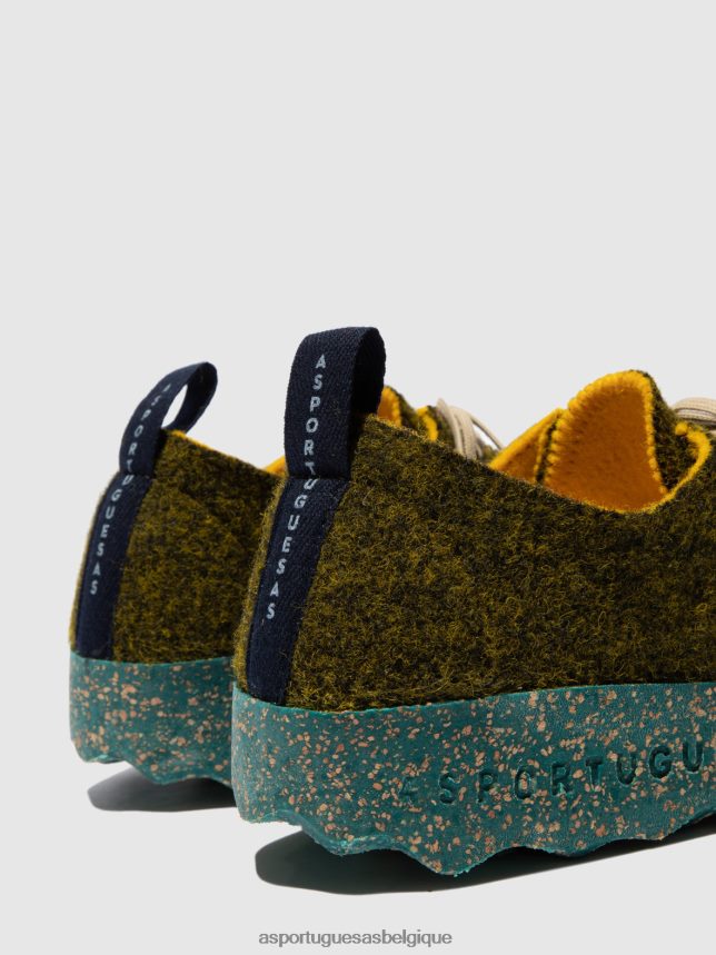 chaussures Asportuguesas chaussures à lacets chat forêt femmes BXRT6Z48