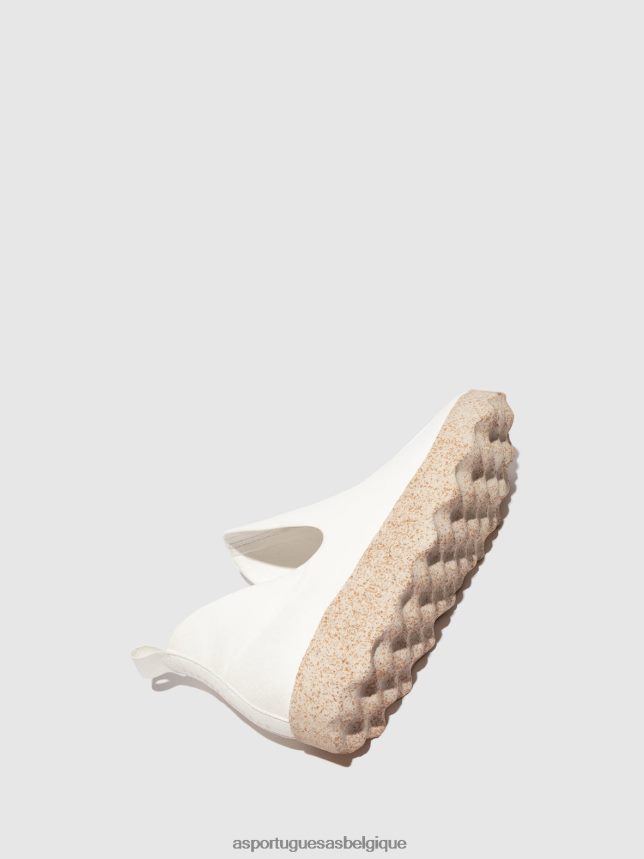 formateurs Asportuguesas ville baskets sans lacets blanc femmes BXRT6Z66