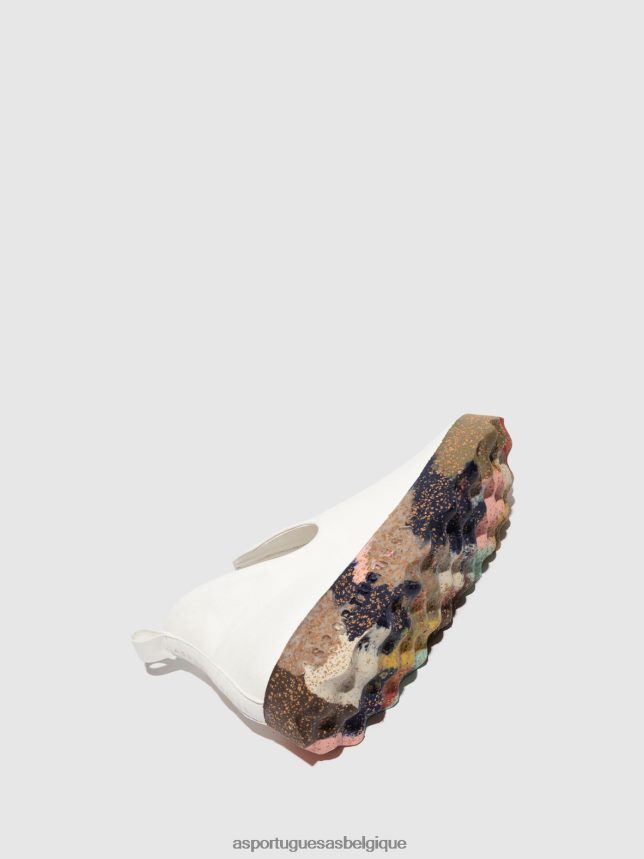 formateurs Asportuguesas ville baskets sans lacets semelle blanche & multicolore femmes BXRT6Z94