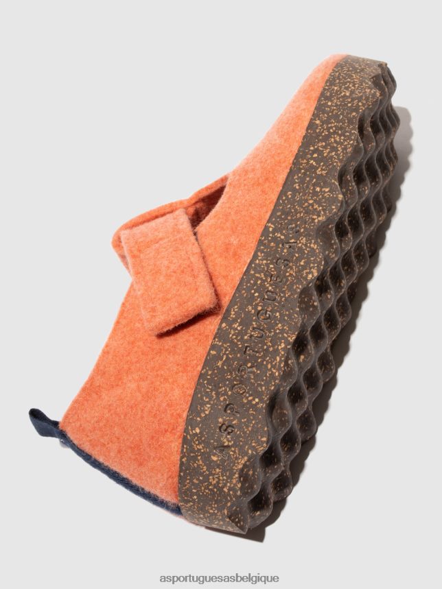 Mary Jane Asportuguesas chaussures mary jane cate mandarine femmes BXRT6Z92