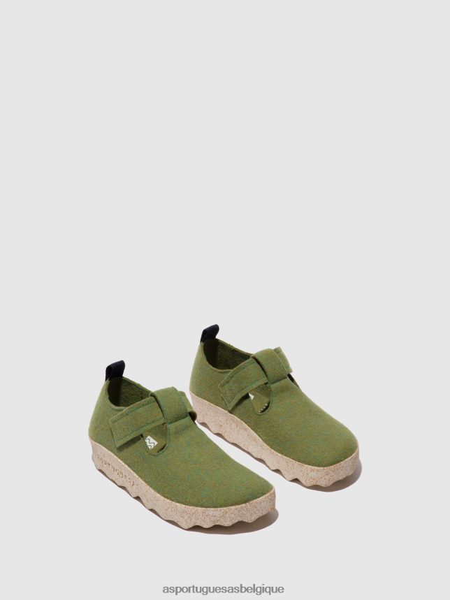 Mary Jane Asportuguesas chaussures mary jane cate vert femmes BXRT6Z113