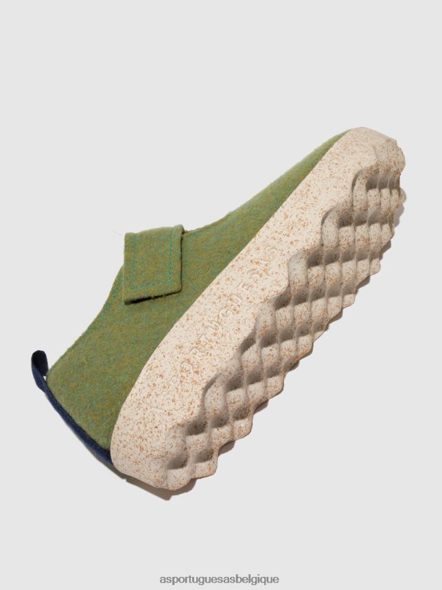 Mary Jane Asportuguesas chaussures mary jane cate vert femmes BXRT6Z113