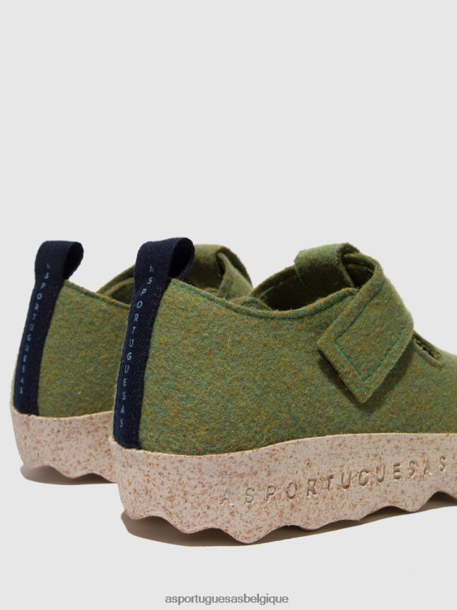 Mary Jane Asportuguesas chaussures mary jane cate vert femmes BXRT6Z113