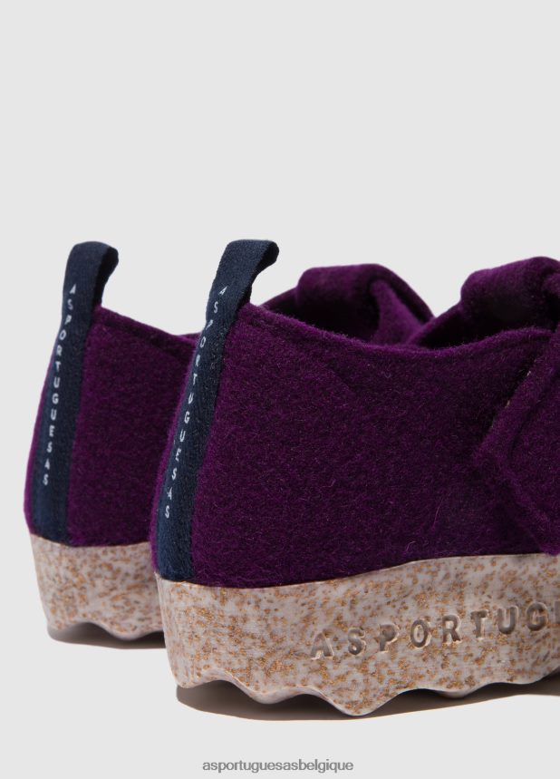 Mary Jane Asportuguesas chaussures mary jane cate violet foncé femmes BXRT6Z52