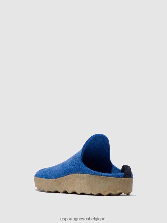 mules Asportuguesas les mules à enfiler viennent bleu femmes BXRT6Z145