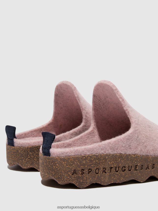 mules Asportuguesas les mules à enfiler viennent rose femmes BXRT6Z139
