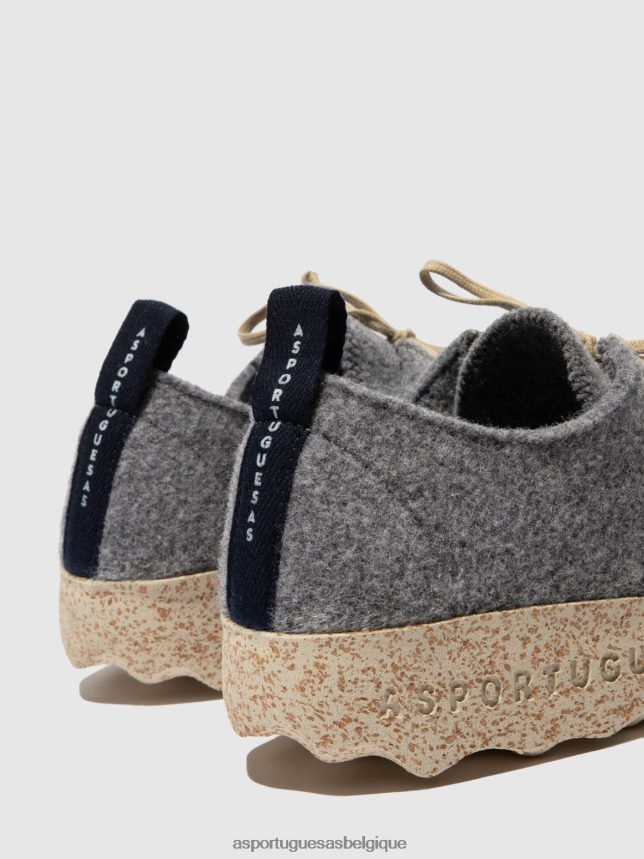 chaussures Asportuguesas chaussures à bout rond chat béton Hommes BXRT6Z195