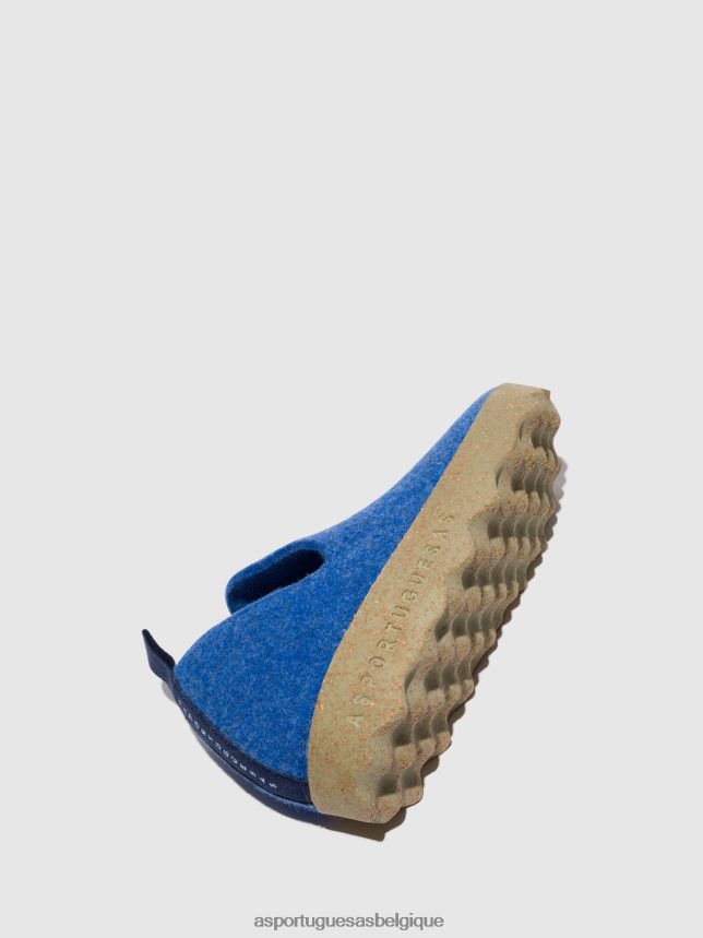 chaussures Asportuguesas chaussures de ville bout rond bleu Hommes BXRT6Z209