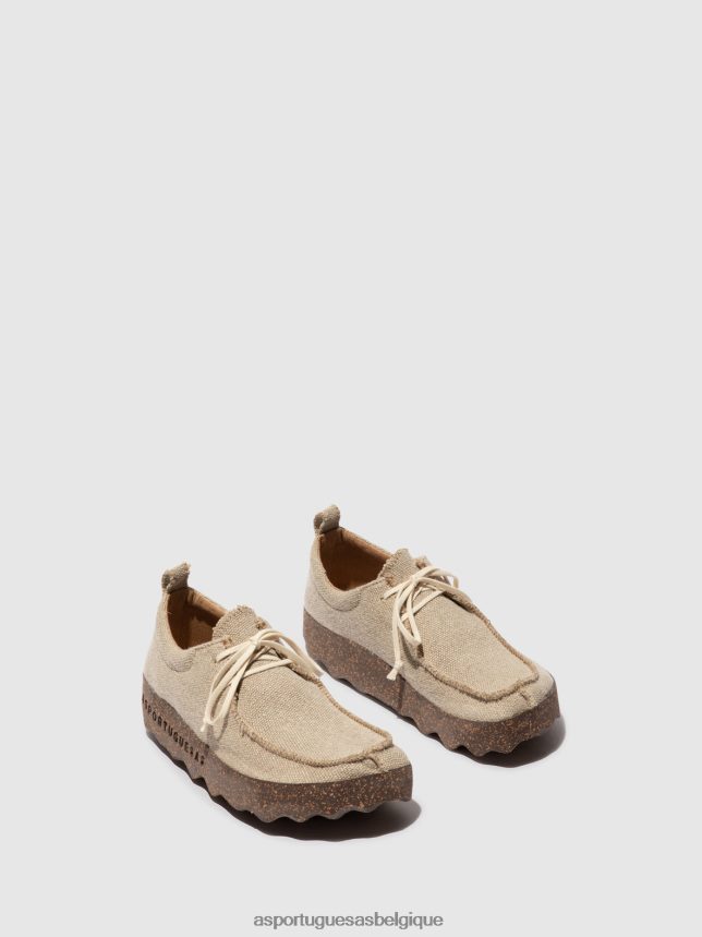 chaussures Asportuguesas chaussures à enfiler chat chanvre naturel Hommes BXRT6Z203