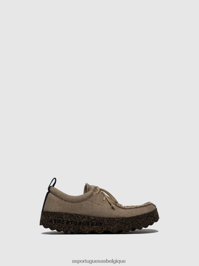 formateurs Asportuguesas baskets à lacets chat sable brun Hommes BXRT6Z194