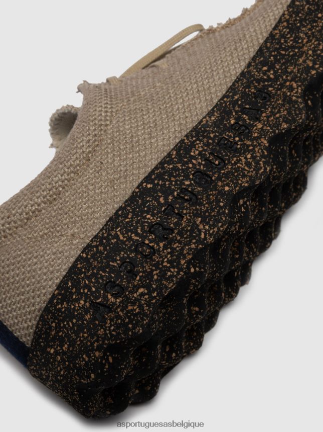 formateurs Asportuguesas baskets à lacets chat sable brun Hommes BXRT6Z194