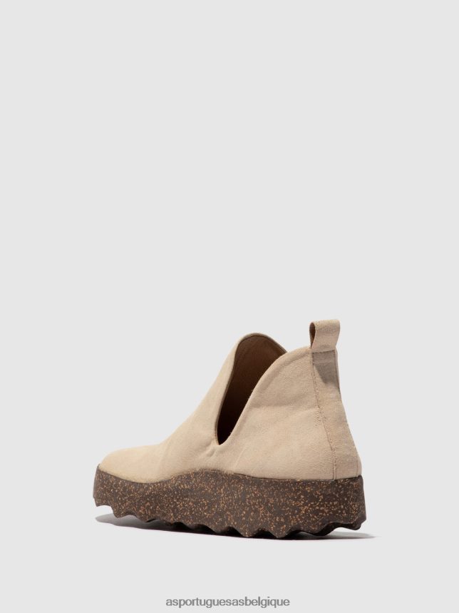 formateurs Asportuguesas ville baskets sans lacets beige (daim) Hommes BXRT6Z211