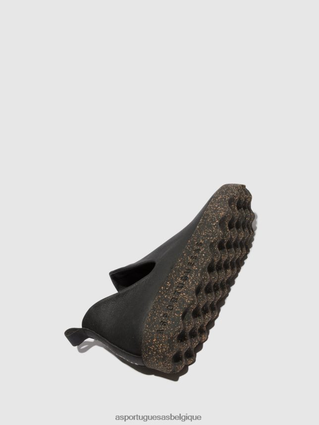 formateurs Asportuguesas ville baskets sans lacets noir Hommes BXRT6Z205