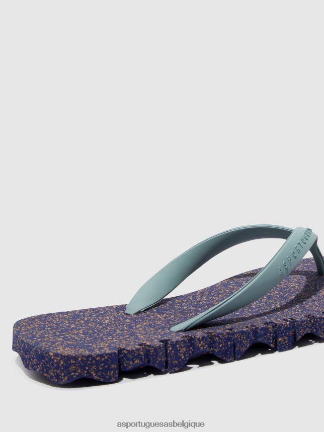 tongs Asportuguesas tongs de plage cahoteuses bracelet bleu & nuage Hommes BXRT6Z181